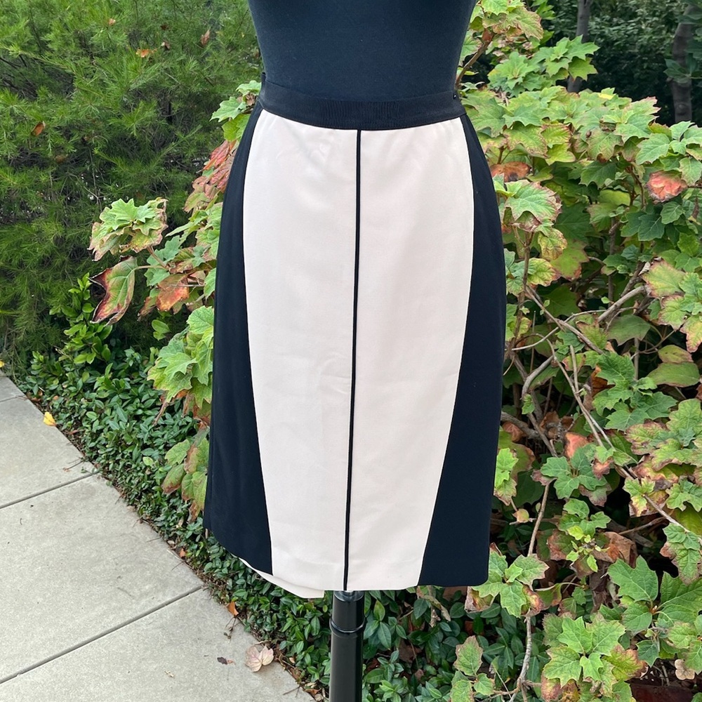 Ann Taylor color-block pencil skirt - size 0